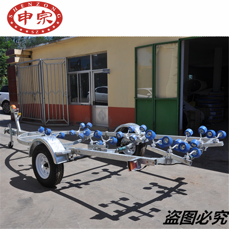 Good Quality Galvanized Inflatable Boat trailer