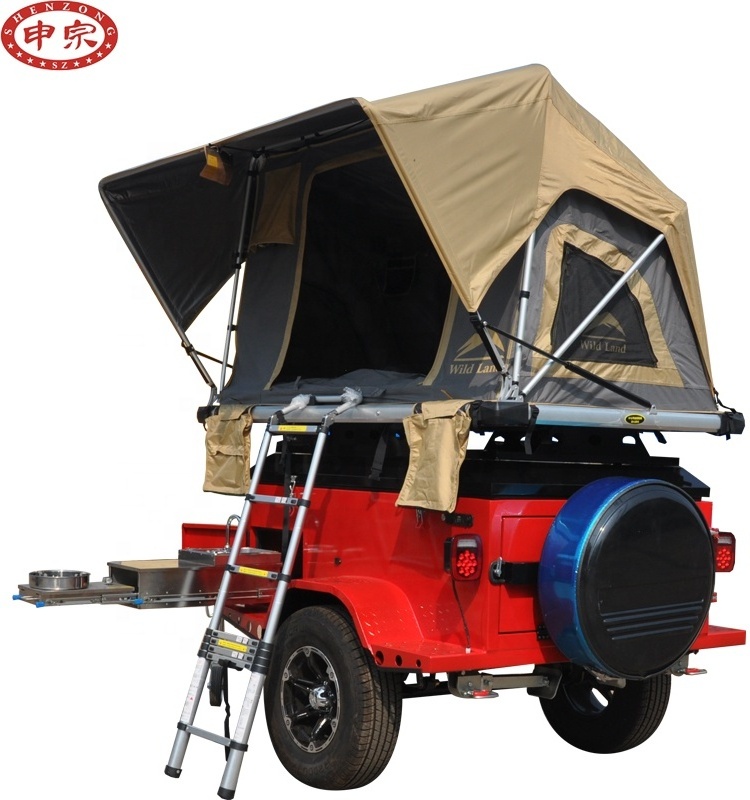 off road camping trailer car travel trailer luggage trailer