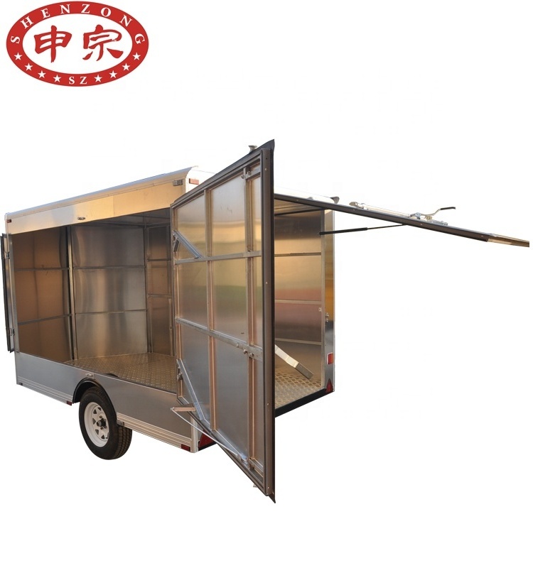 enclosed cargo goods trailer container trailer