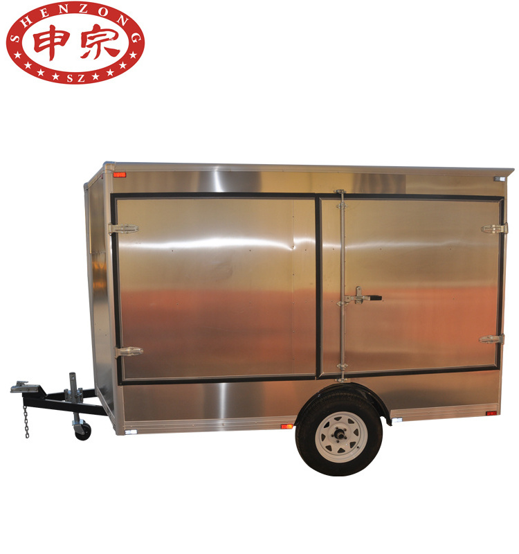 enclosed cargo goods trailer container trailer