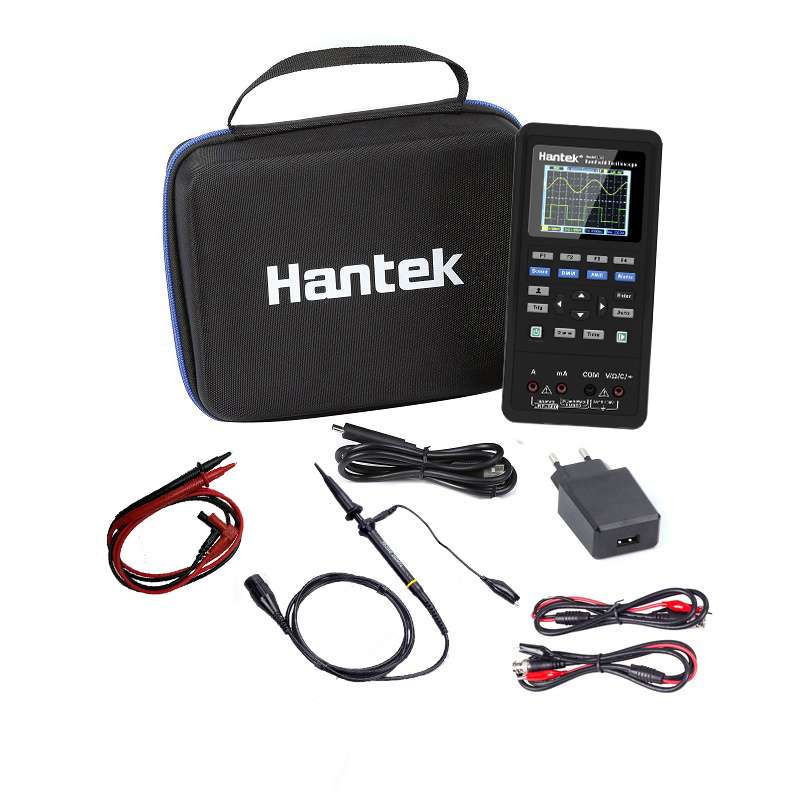 Hantek2D72 70MHz 2CH+DMM+AWG 250MSa/s handheld oscilloscope