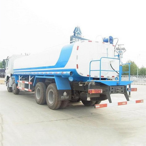 Sinotruk howo 6x4 8x4 336 380hp 30000L 35000L water tanker truck water Sprinkle bowser tank truck with pump manufacturer