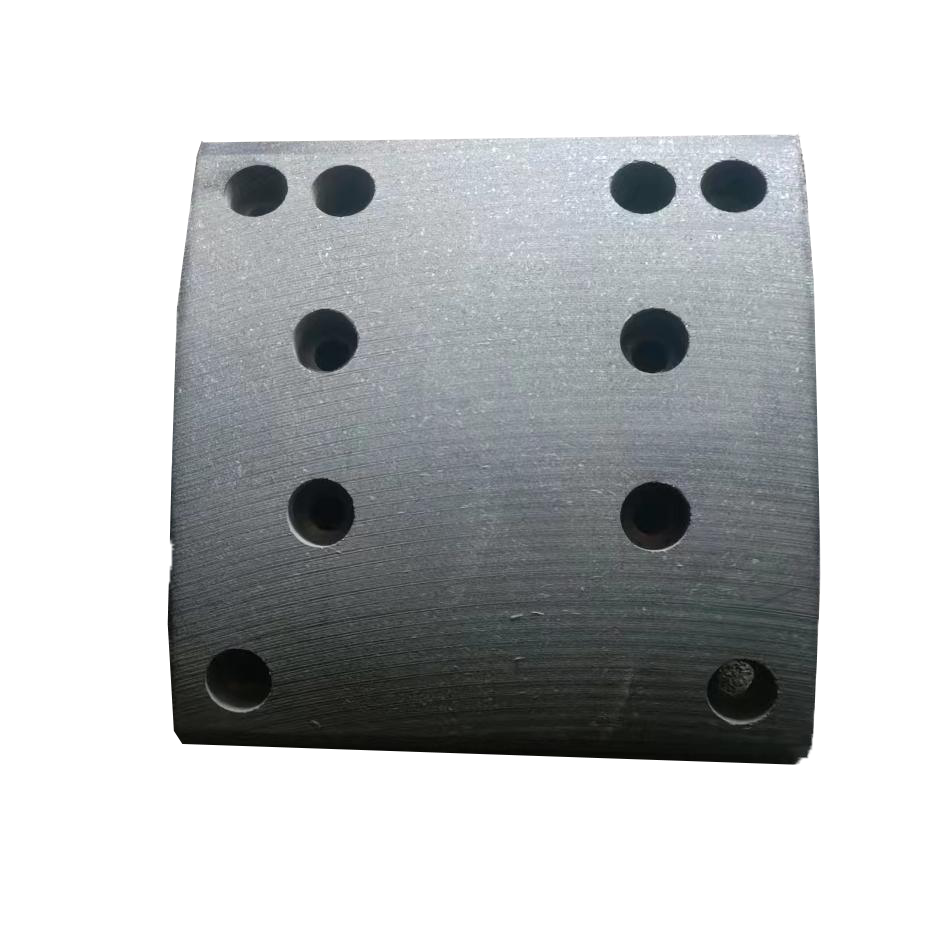 High quality heavy truck crane brake lining truck truck brake pad WG9761450185 for SINOTRUK HOWO