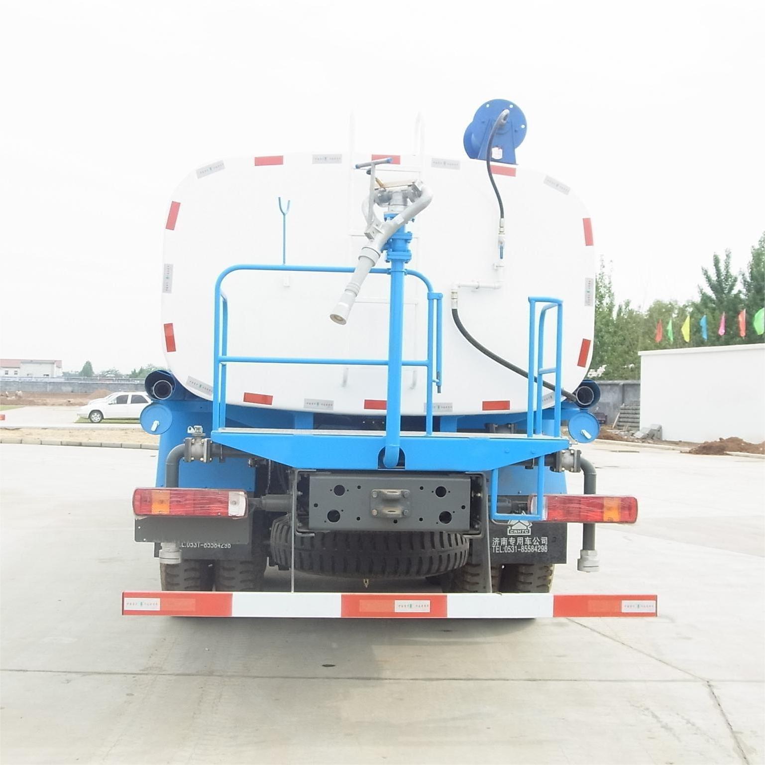 Sinotruk howo 6x4 8x4 336 380hp 30000L 35000L water tanker truck water Sprinkle bowser tank truck with pump manufacturer