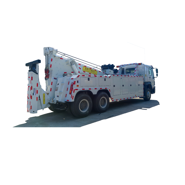 Sinotruk HOWO 6X4 30 tons 50 tons LHD 360 Degree Rotation Rotator Road Recovery Rescue Breakdown Wrecker Tow Truck Emergency