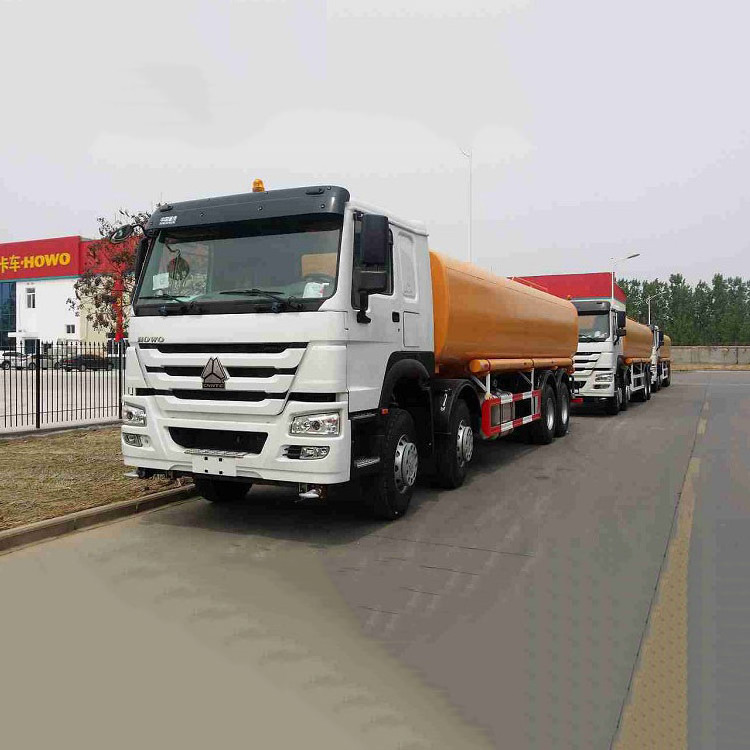 HOWO water tank trucks for sale water tank sinotruk  water bowser with pump and hose pipe