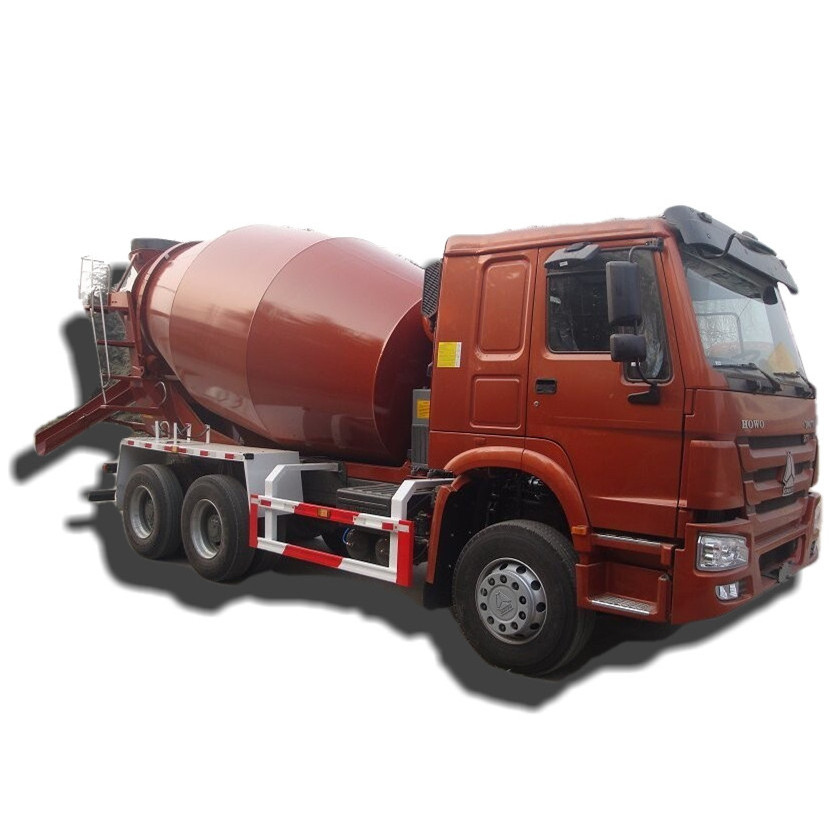 SINOTRUK HOWO A7 6X4 8 9 10 12 Cubic Meters Mix Mixing Pump Transit Cement Concrete Truck Mixer