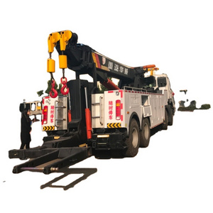 SINOTRUCK HOWO rotator wrecker 20-50 ton Heavy Duty Cheap Tow Truck Recovery Truck