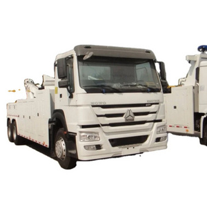 Sinotruk Howo 6X4 Drive Model China 40 Ton Heavy Duty Wrecker Tow Trucks Recovery Vehicle Rescue Wrecker Truck For Sale