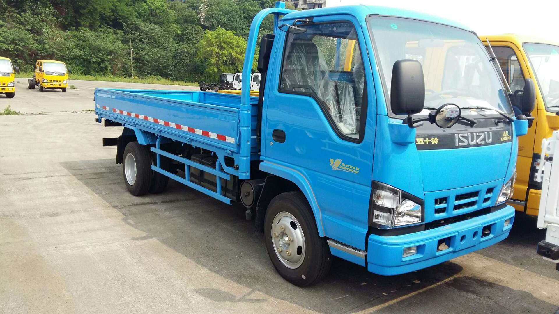 high quality 6 ton load 120 hp new isuzu trucks