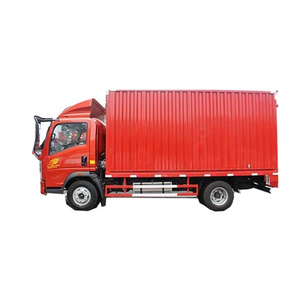 SINOTRUK HOWO High Quality 5 Ton Closed box van Truck