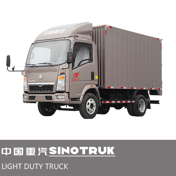 Sinotruk HOWO 4x2 4x4 13-15 ton van light cargo transport truck/ light truck cargo