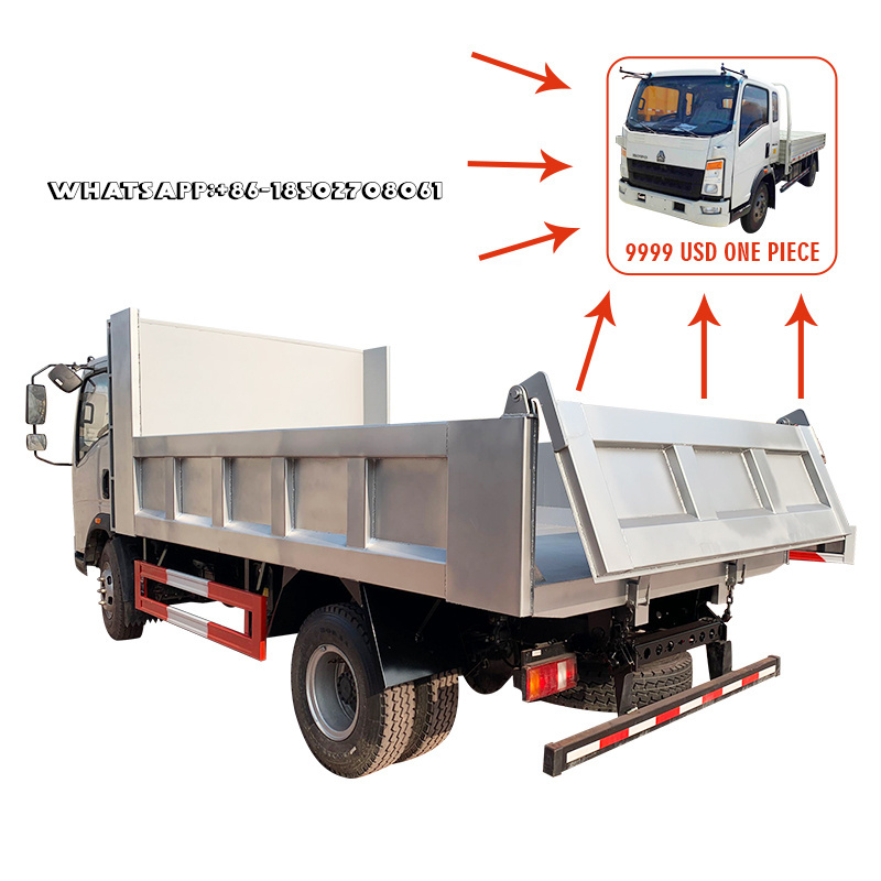 Sinotruk howo 3-10 ton 4x2 4x4 mini dump tipper truck