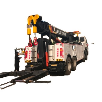 HOWO rotator wrecker 50 ton Heavy Duty Cheap Tow Truck Recovery Truck