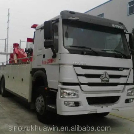 Sinotruk Howo 6X4 Drive Model China 40 Ton Heavy Duty Wrecker Tow Trucks Recovery Vehicle Rescue Wrecker Truck For Sale