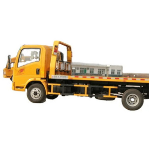 Sino 4 Ton Flatbed Wrecker Truck With Crane 2 Ton 3 Ton China Towing Wreckers