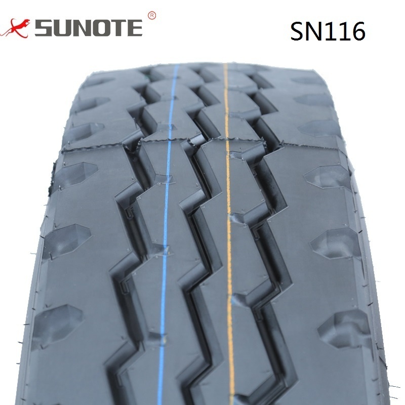 China best cheap truck tires sunote sn116  7.5r16 8.25r16 8.00r20 10r20 11r20 12r20 12r24 12r22.5 315/80r22.5