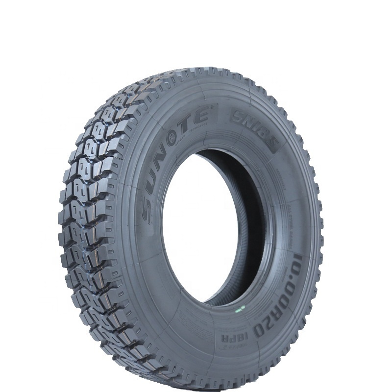 SUNOTE brand 1000r20 1100r20 1200r20 all steel radial truck tyre from China factory