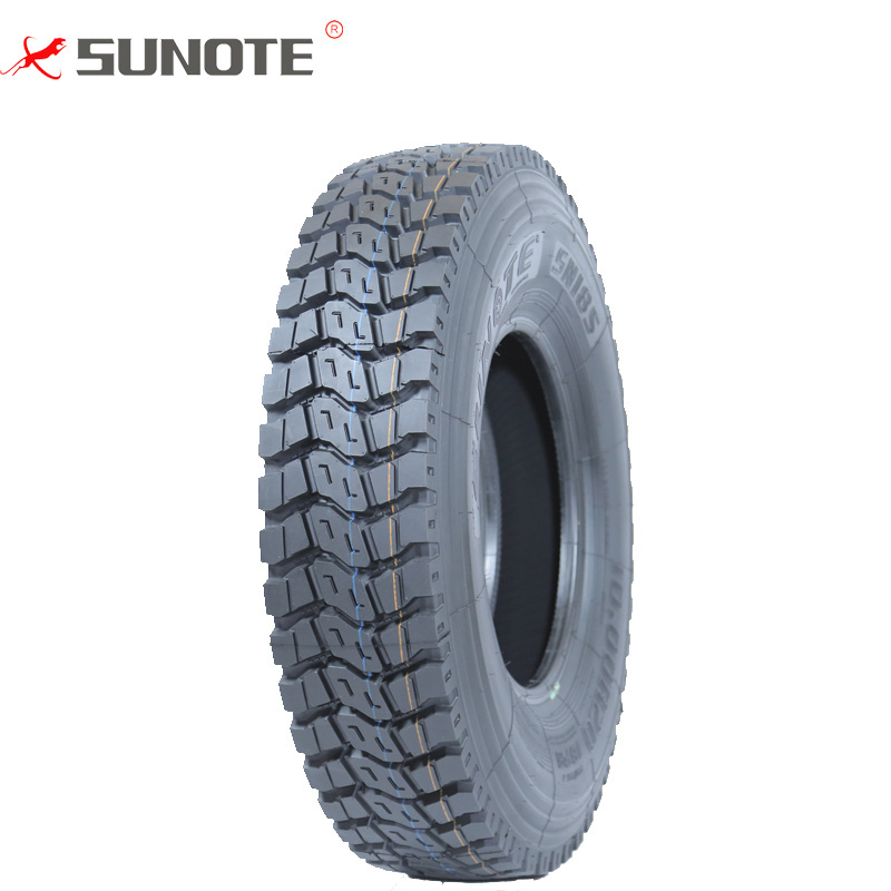 China Brand SUNOTE Factory Manufactured Anti Slip Tyres 1200r20 truck tyres