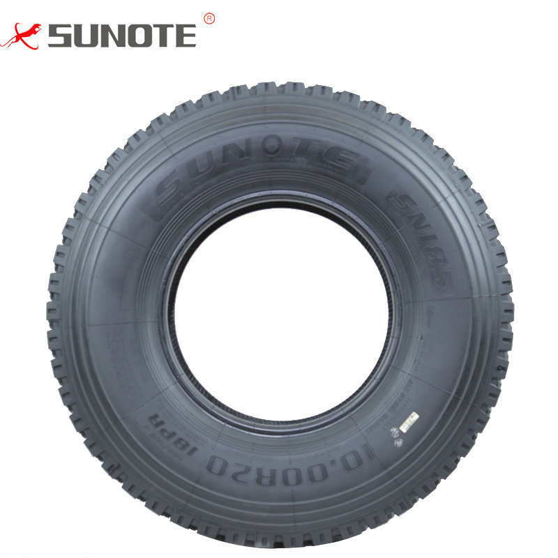 China Brand SUNOTE Factory Manufactured Anti Slip Tyres 1200r20 truck tyres