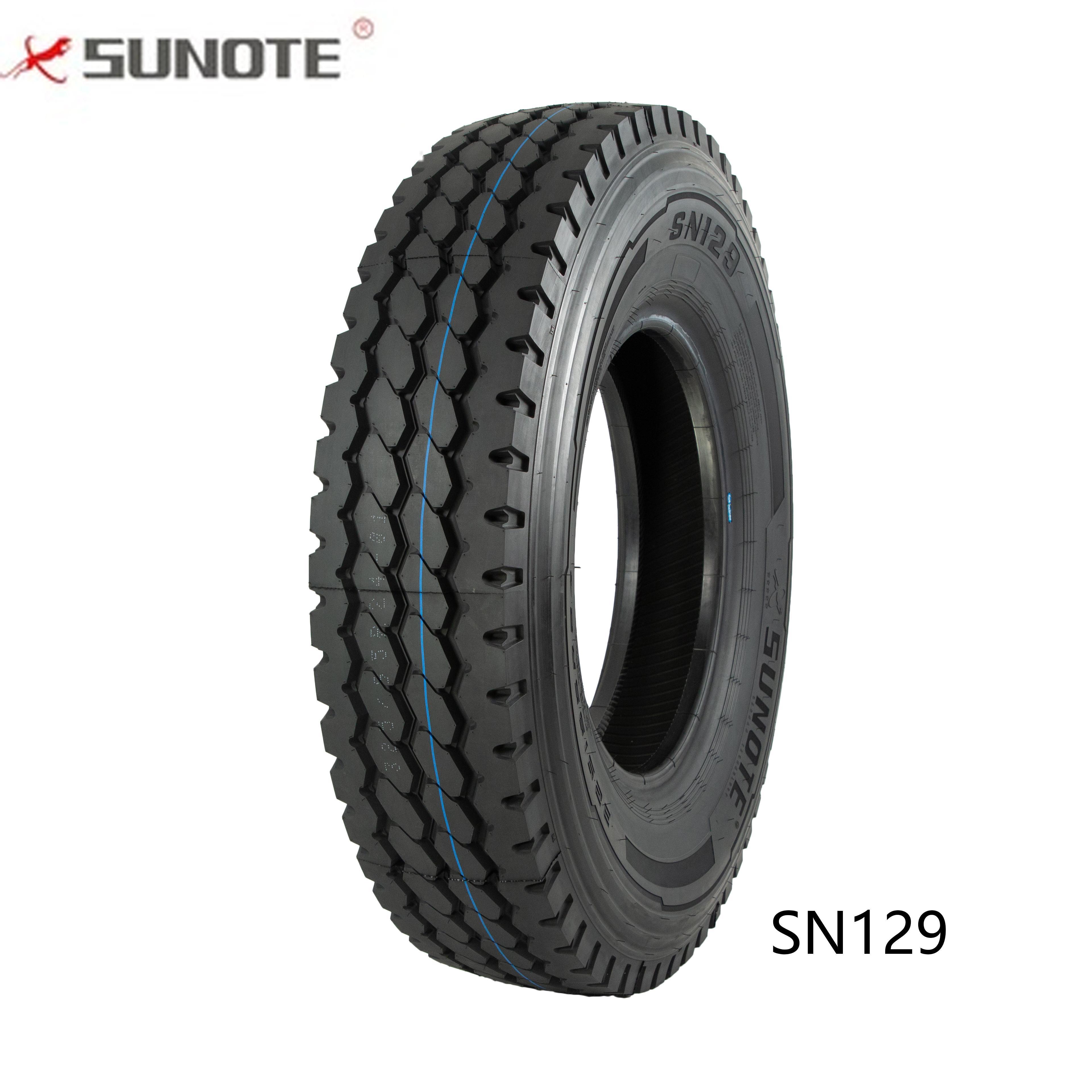 Chinese brand SUNOTE bus tire sizes 1200R24 TIRES