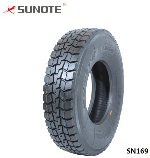 Nylon truck tires sunote brand 31580r225 semi truck tire china supplier truck tires