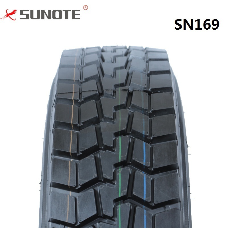 Nylon truck tires sunote brand 31580r225 semi truck tire china supplier truck tires