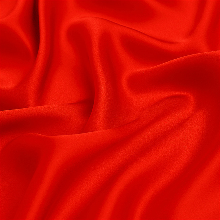 Wholesale 100% Pure Natural Silk Fabric Silk Satin Fabric 19mm Silk Charmeuse Fabric