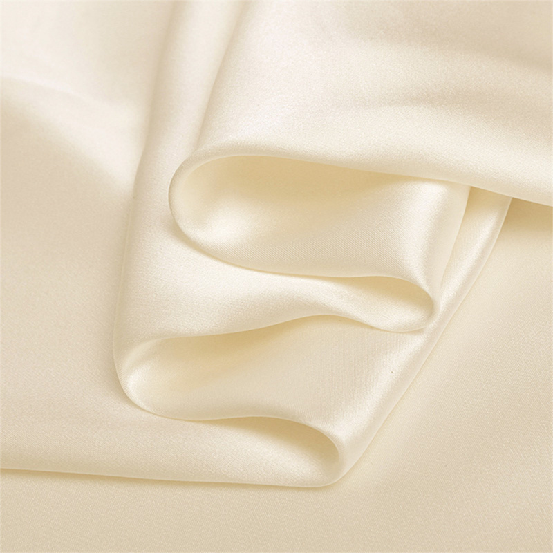 Wholesale 100% Pure Natural Silk Fabric Silk Satin Fabric 19mm Silk Charmeuse Fabric