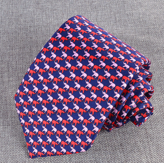 High Quality Men Fashion Neck Tie Custom Lovely Animals Printed Silk Tie