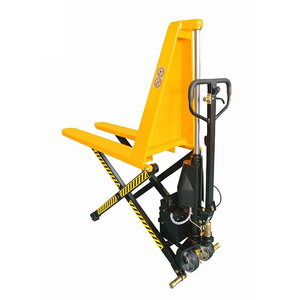 Wholesale High Quality 1000kgs 1500kg Labor Save Eurolift Electric High Lift Pallet Truck Battery Powered Pallet Jack