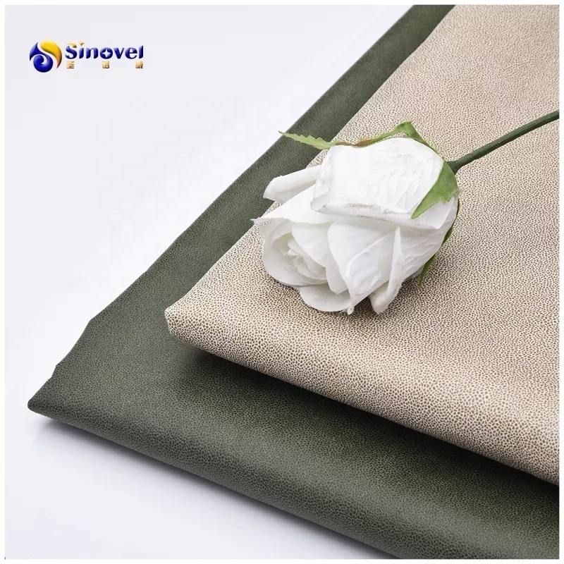 New Design upholstery 100% polyester waterproof sofa fabric self adhesive suede plain bronzing suede fabric for furniture