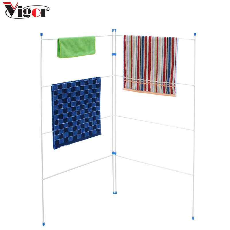 Foldable clothes drying rack rolling collapsible laundry dryer hanger stand cloth storage rack