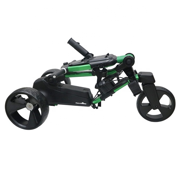 Hot Selling Electric Golf Scooter Foldable Remote Control Golf Trolley With Lithium Battery 3 Wheel Electric Golf Cart