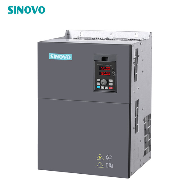 SINOVO Input 220V 1 Phase Output 380V 3 Phase 7.5kw  Variable  Frequency Inverter from Shenzhen China VFD