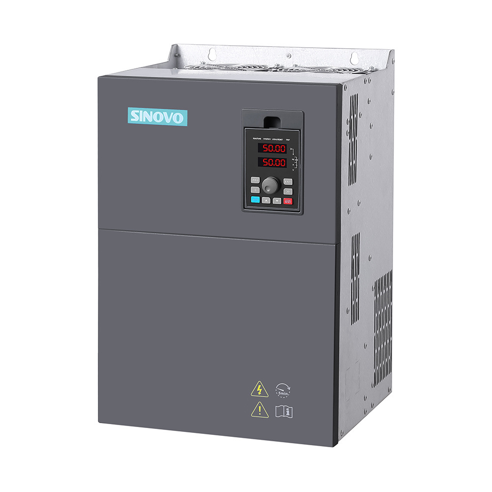 SINOVO Input 220V 1 Phase Output 380V 3 Phase 7.5kw  Variable  Frequency Inverter from Shenzhen China VFD