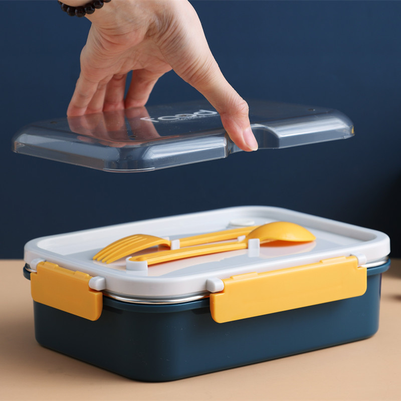 HOT SELLING 100% Leakproof Portable Tiffin 304 Stainless Steel bento lunch box Compartment Food Container