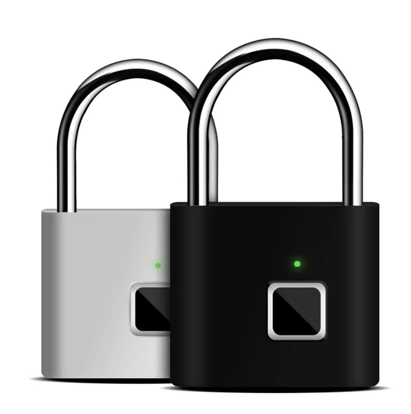 Cadenas Empreinte Digitale Fingerprint Locker Lock Smart Thumbprint Padlock with 10 fingerprints