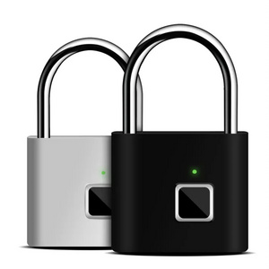 Cadenas Empreinte Digitale Fingerprint Locker Lock Smart Thumbprint Padlock with 10 fingerprints