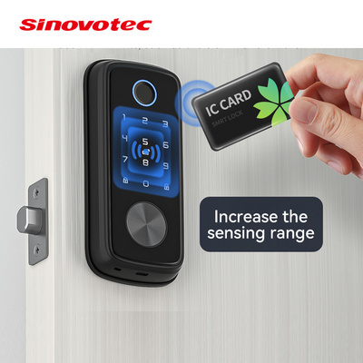 Best Security Waterproof Exterior Electronic Keyless Swipe Key Card RFID Key Hotel Door Deadbolt Keypad Lock