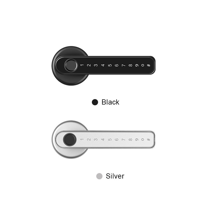 Factory smart locks biometric door locks Fingerprint Door Knob with Keypad Keyless Entry Door Lock with Handle