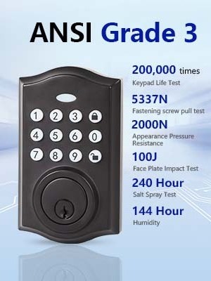 2024 Luxury Automatic Home Electronic Lock with Password fingerprint Made of Durable Zinc Alloy