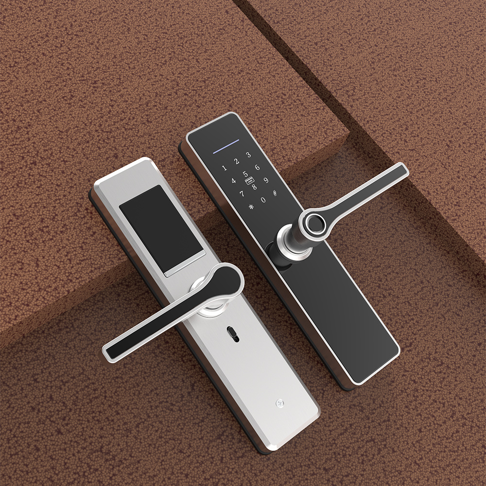 Waterproof Smart lock Digital Handle Keyless Tuya Smart Lock Password door fingerprint Apartment Home Smart outdoor lock