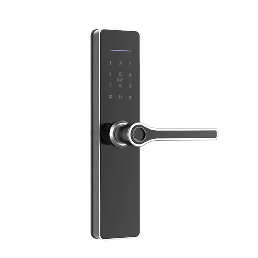 Waterproof Smart lock Digital Handle Keyless Tuya Smart Lock Password door fingerprint Apartment Home Smart outdoor lock