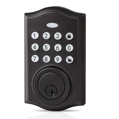 Factory Price Smart Deadbolt Lock Keys Password Digital Keypad Keyless door lock