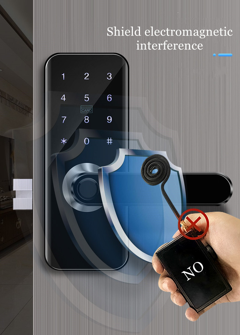 Low Price Fingerprint Smart Electronic Digital Code Door Lock System for Home Safety