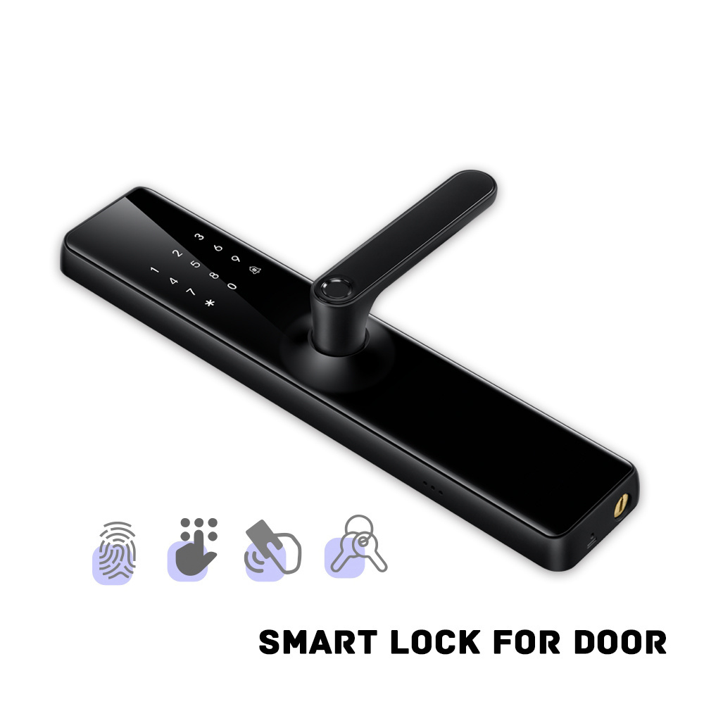 SinovoTEC FM590 Assure Homekit TTLock Tuya Wifi Smart Digital Mortise Combination Electronic Door Handle Locks