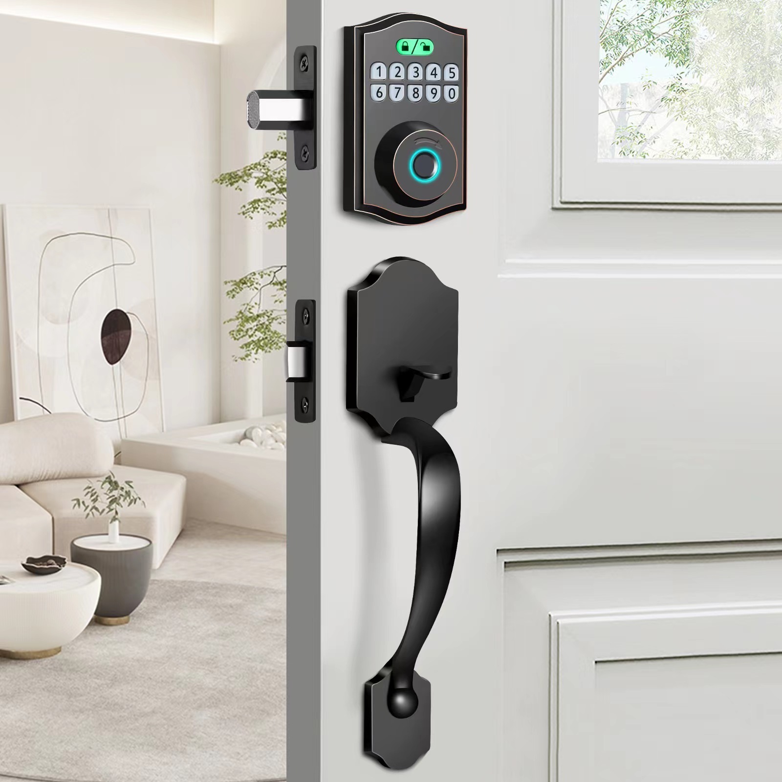 Europe and American Smart Deabolt Lock Password Entry Smart Door Lock with cheap price