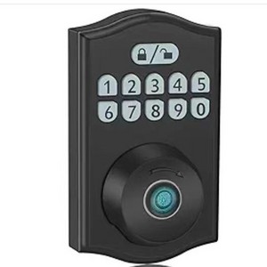 Keyless Smart Biometric Password Finger Print Deadbolt Entry Door Lock for Home 35mm-55mm Smart Door Lock Fingerprint Digital