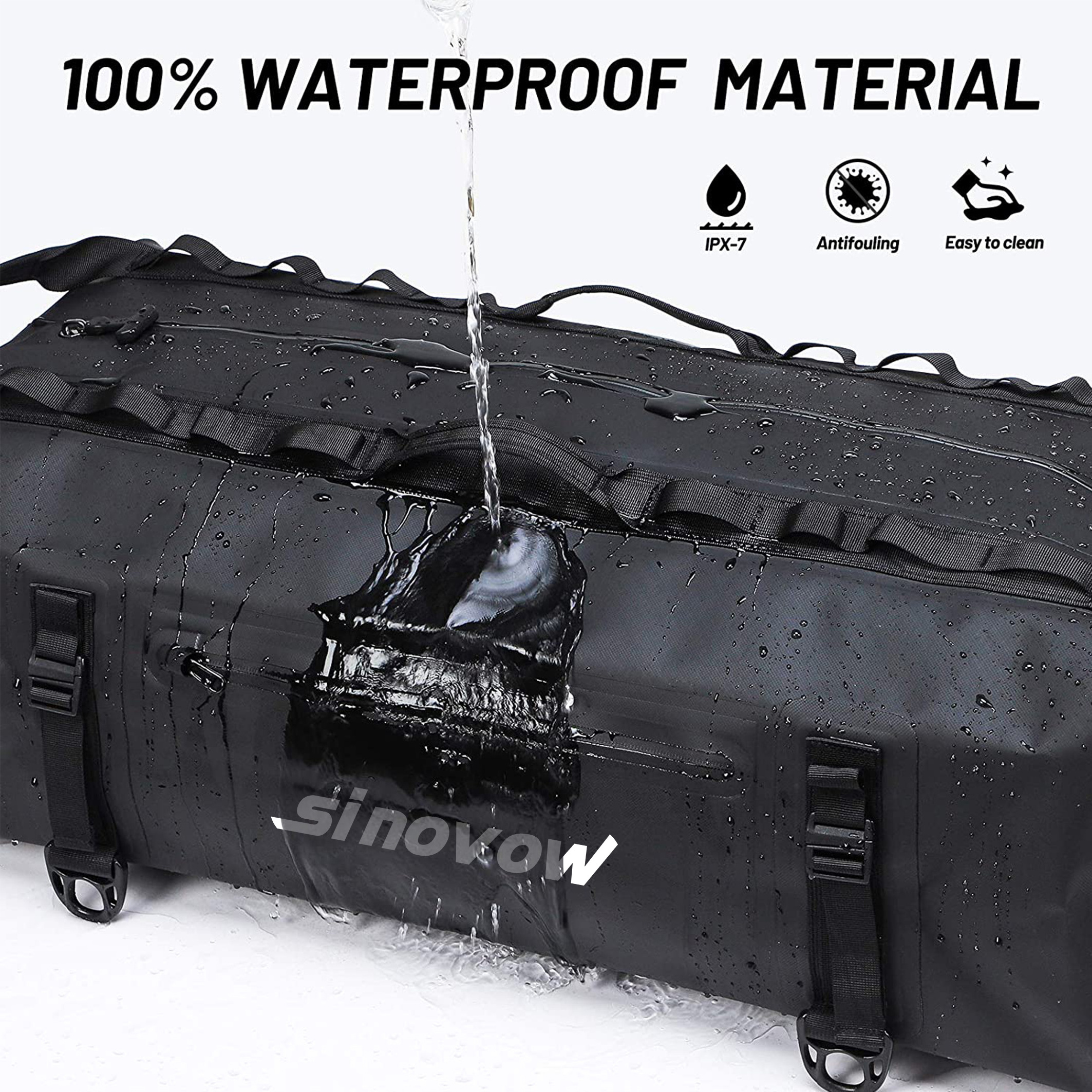 Waterproof Duffle Bag Airtight Backpack Dry Bag for Camping Kayaking Fishing Boating Surfing Outdoor Floating Hunting